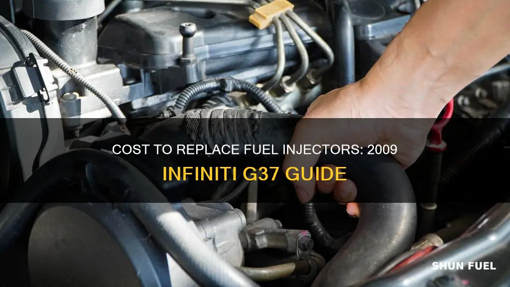 how much to replace fuel injectors 2009 infiniti g37