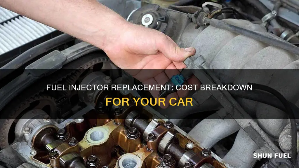 how much to replace fuel injectors in car