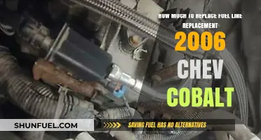 Fuel Line Replacement: Cost Guide for 2006 Chevy Cobalt