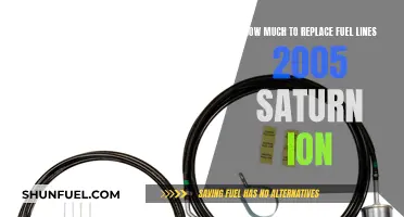 Replacing Fuel Lines in a Saturn Ion: Cost and Process