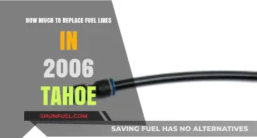 2006 Tahoe Fuel Line Replacement: Cost Breakdown and Tips