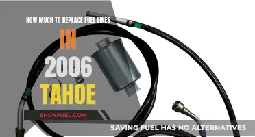 Replacing Fuel Lines in a 2006 Tahoe: Cost and Process