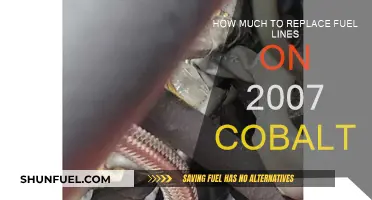 Fuel Line Replacement: 2007 Cobalt, Cost?