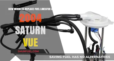 2004 Saturn Vue Fuel Line Replacement: Cost Breakdown