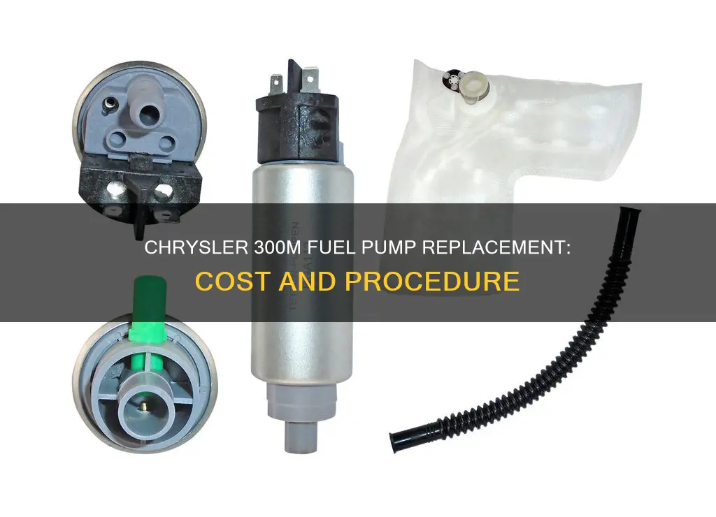 how much to replace fuel pump 03 chrysler 300m