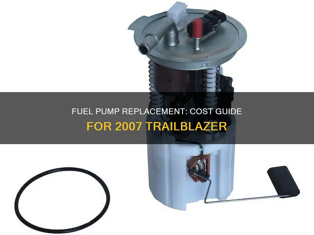 how much to replace fuel pump 07 trailblazer