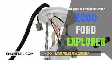 Cost to Replace Fuel Pump in 2000 Ford Explorer: A Breakdown