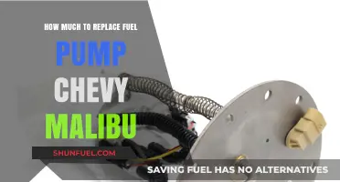 Chevy Malibu Fuel Pump Replacement Cost: What to Expect