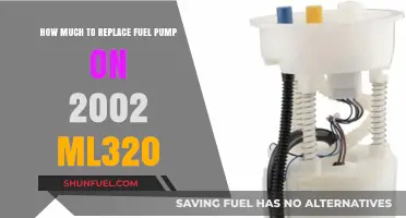 Fuel Pump Replacement Cost for 2002 Mercedes-Benz ML320: A Guide