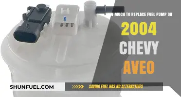 Chevy Aveo Fuel Pump Replacement: Cost Guide for 2004 Model