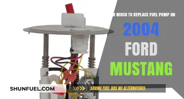 Fuel Pump Replacement: Cost Guide for 2004 Ford Mustang Owners