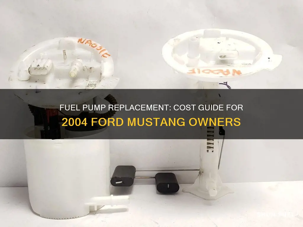 how much to replace fuel pump on 2004 ford mustang