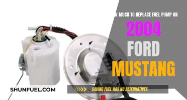 Fuel Pump Replacement Cost for a 2004 Ford Mustang
