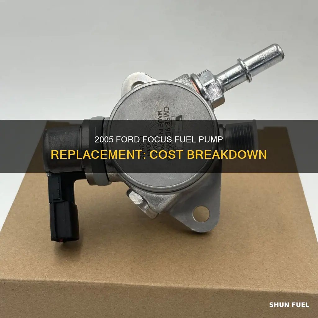 how much to replace fuel pump on 2005 focus