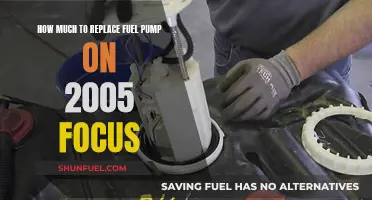 Fuel Pump Replacement Cost for 2005 Ford Focus