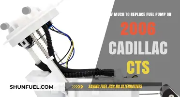 Fuel Pump Replacement: Cost Guide for 2006 Cadillac CTS Owners