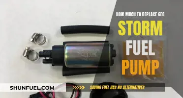 Fuel Pump Replacement: Geo Storm's Costly Affair