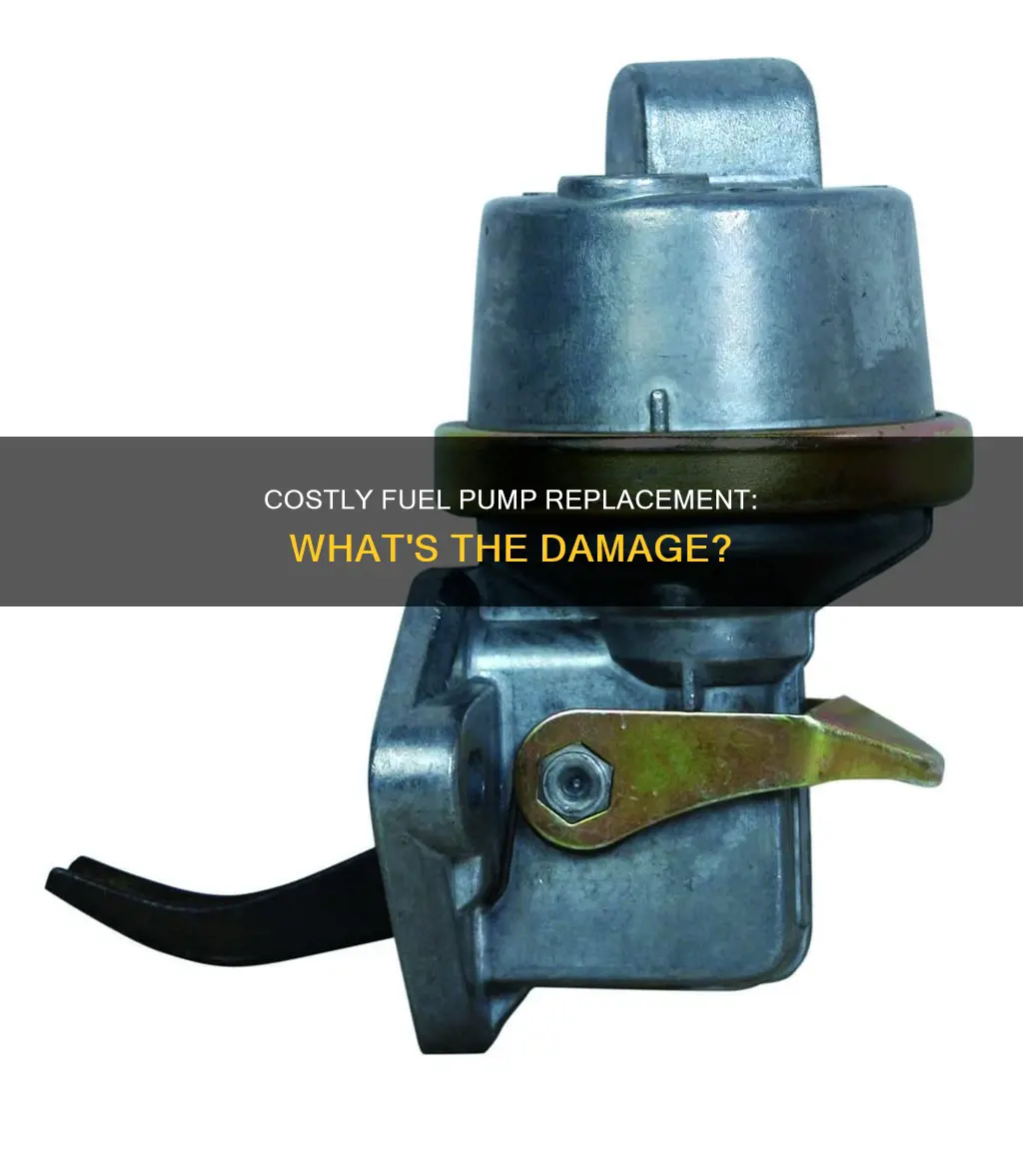 how much to replace high pressure fuel pump