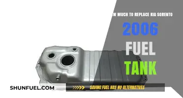 Kia Sorento 2006 Fuel Tank: Cost to Replace