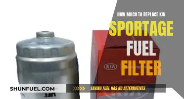 Kia Sportage Fuel Filter Replacement: Cost and Process