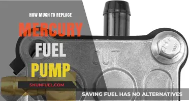 Mercury Fuel Pump Replacement: Cost Breakdown and Factors