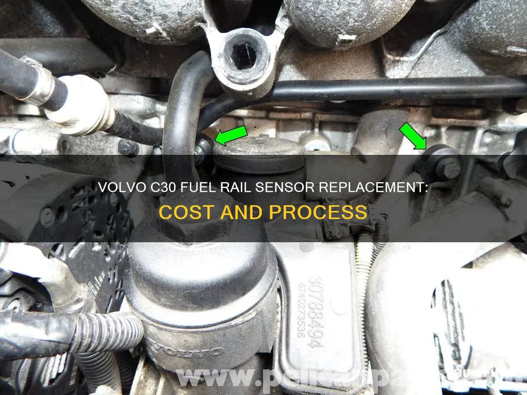 how much to replace volvo c30 fuel rail sensor