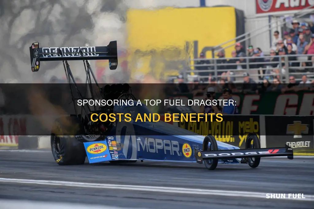 how much to sponsor a top fuel dragster