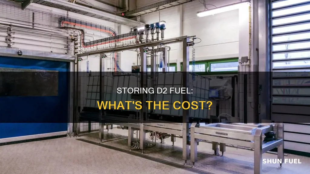 how much to store d2 fuel