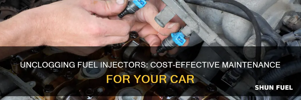 how much to unclog fuel injectors