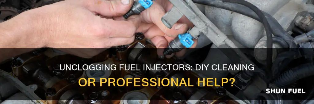 how much too clean clogged fuel injector