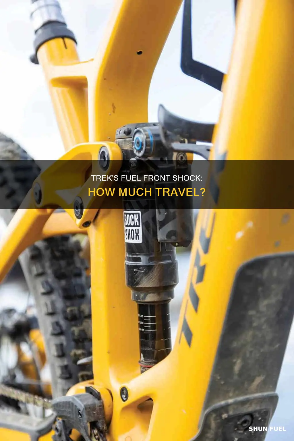 how much travel trek fuel front shock