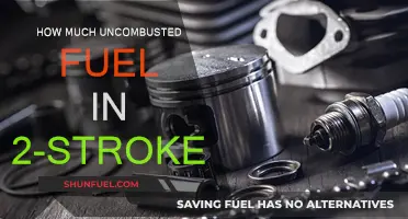 Two-Stroke Engines: Unburnt Fuel and Its Impact