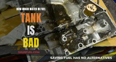 Water in Fuel Tank: How Much is Too Much?