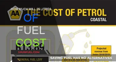Fuel Costs: 25 Liters, How Much?