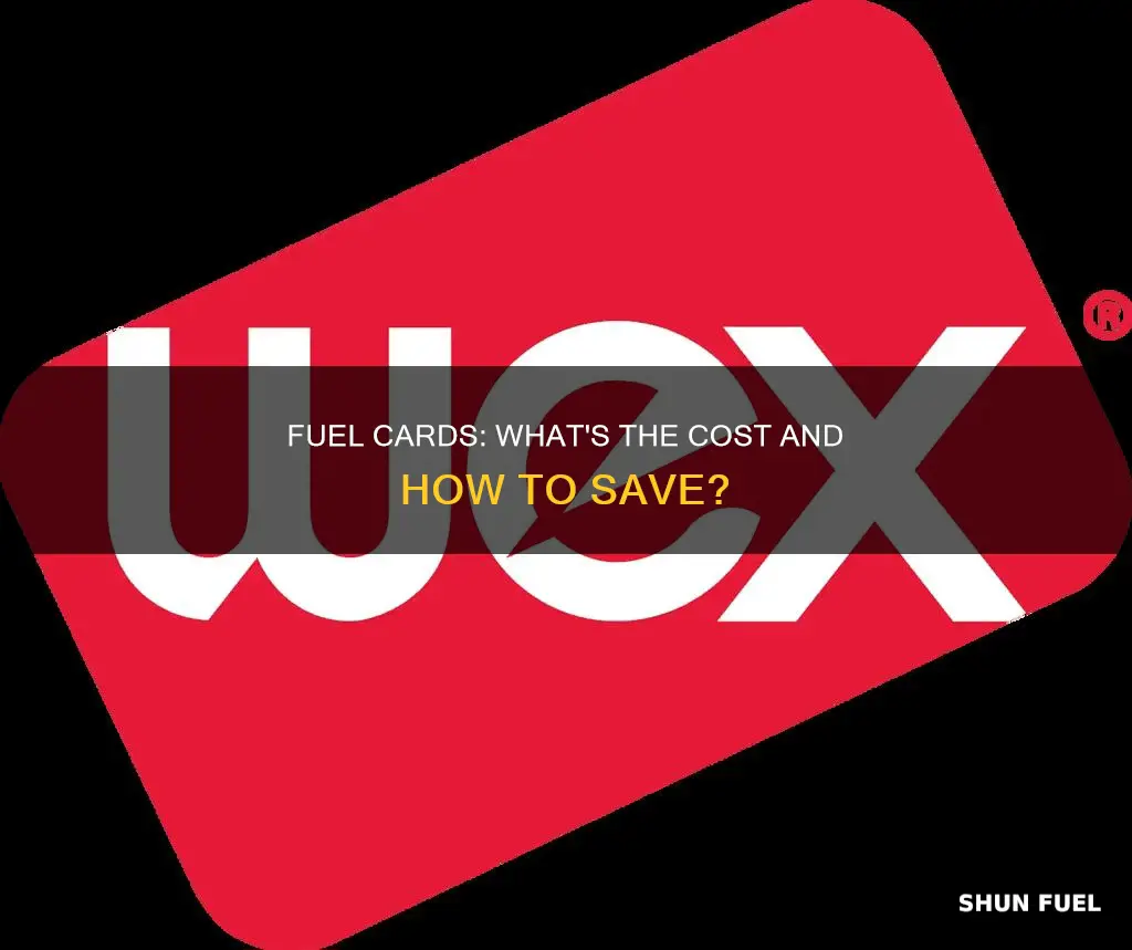 how much will a fuel card cost me