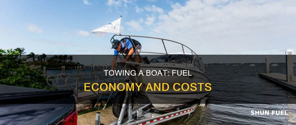 how much will towing a boat cost in fuel economy