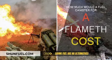 Flamethrower Fuel Canisters: The Cost of Filling Up