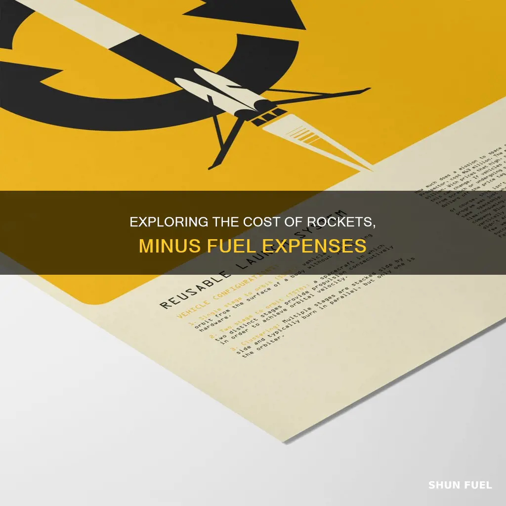how much would a rocket cost without fuel