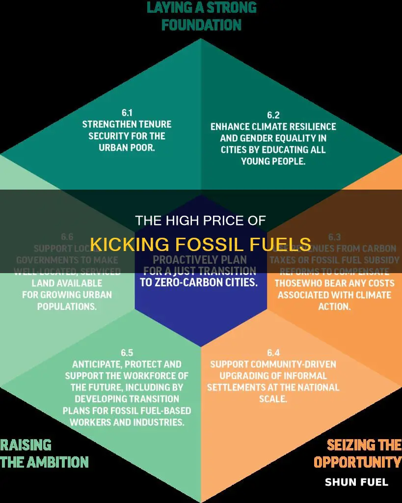 how much would it cost to stoop using fossil fuels