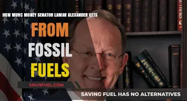 Senator Lamar Alexander's Fossil Fuel Funding: How Much?