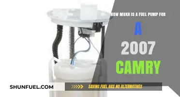 2007 Camry Fuel Pump Cost: What to Expect for Replacement