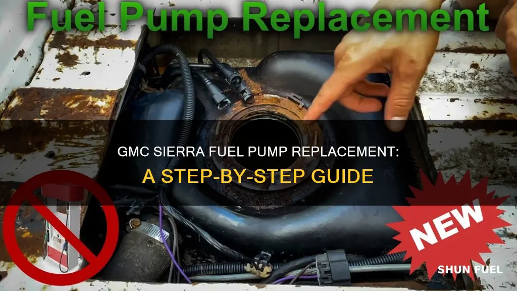 how mych to replace fuel pump in gmc sierra