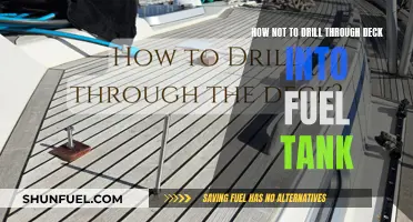 Drilling Through Your Deck: Avoiding the Fuel Tank