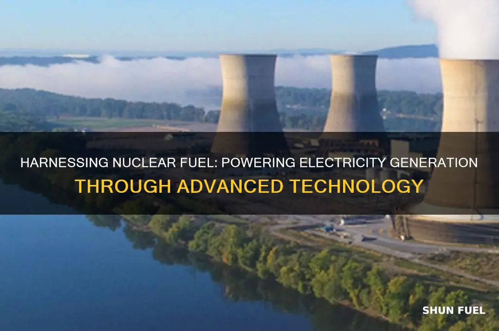 how nuclear fuel is used to generate electricity