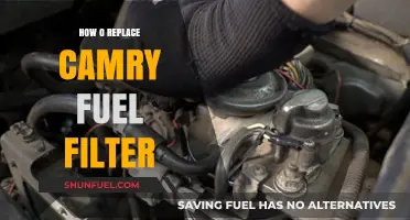 Replacing Your Camry's Fuel Filter: Step-by-Step Guide