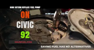 Replacing a Fuel Pump: A Step-by-Step Guide for Your 1992 Civic