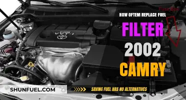 Camry Fuel Filter Maintenance: When and How to Replace