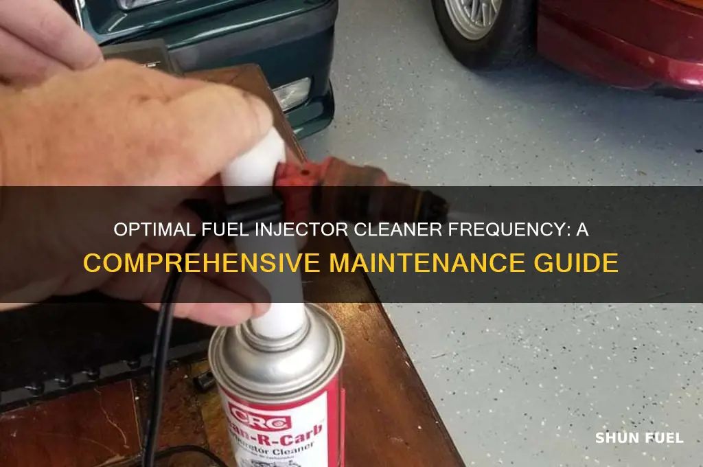 how often can you add fuel injector cleaner