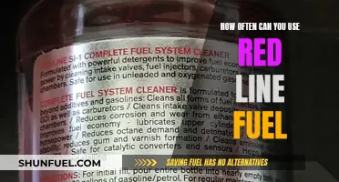 When to Fill Up: Red Line Fuel Frequency