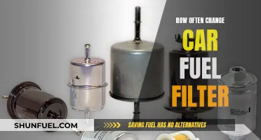 The Right Time to Change Your Car's Fuel Filter